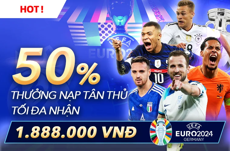 HOÀ MÌNH VÀO EURO 2024 – THƯỞNG THÀNH VIÊN MỚI