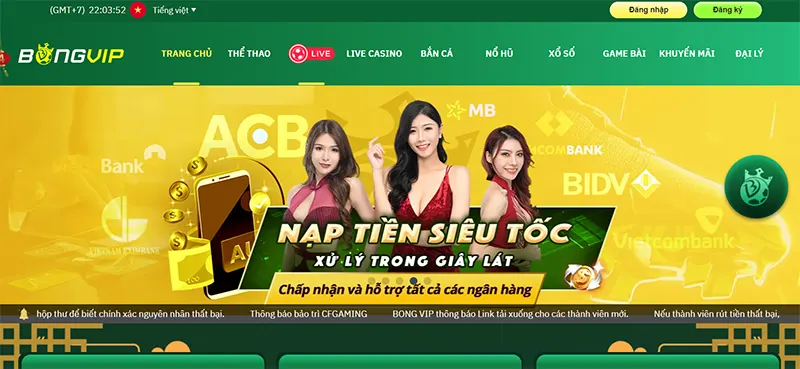 Hướng dẫn tải app Bongvip và trải nghiệm sân chơi đẳng cấp hàng đầu hiện nay